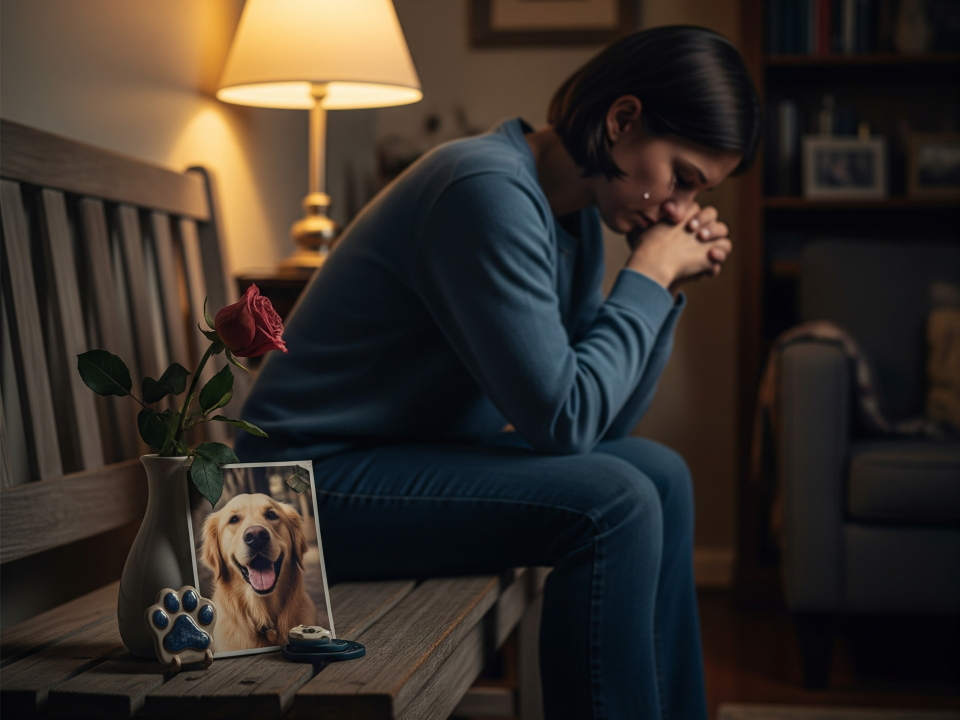 duelo por la pérdida de una mascota